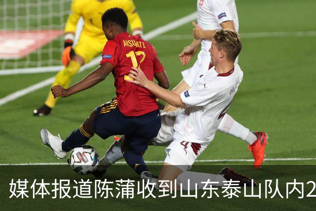 媒体报道陈蒲收到山东泰山队内20万天价罚单，并被责令公开道歉！唐田狠抓训练强度，赛前发布会信息量十足释放多重变革信号